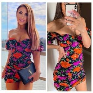 floral dress bloggers fave